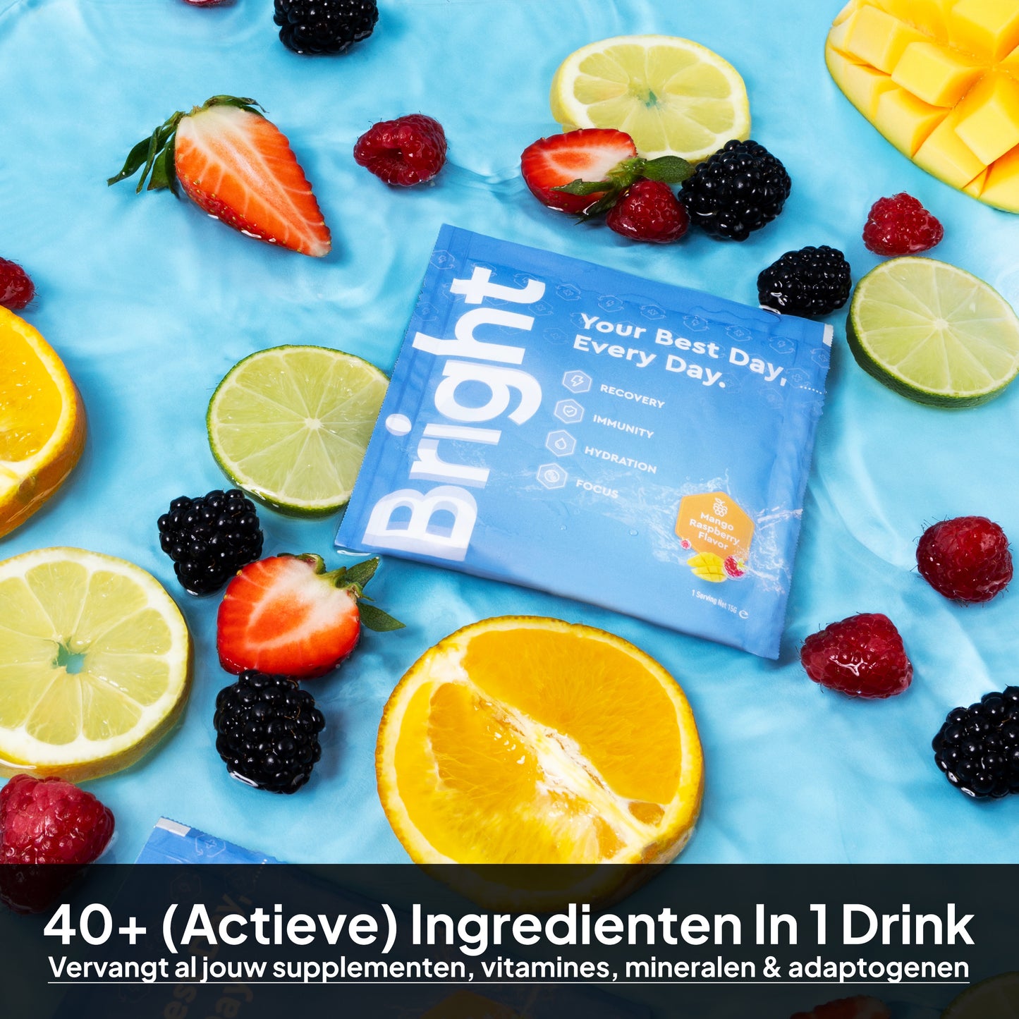 Bright: 4-in-1 Drink voor Herstel, Immuniteit, Hydratatie & Energie - Always Bright