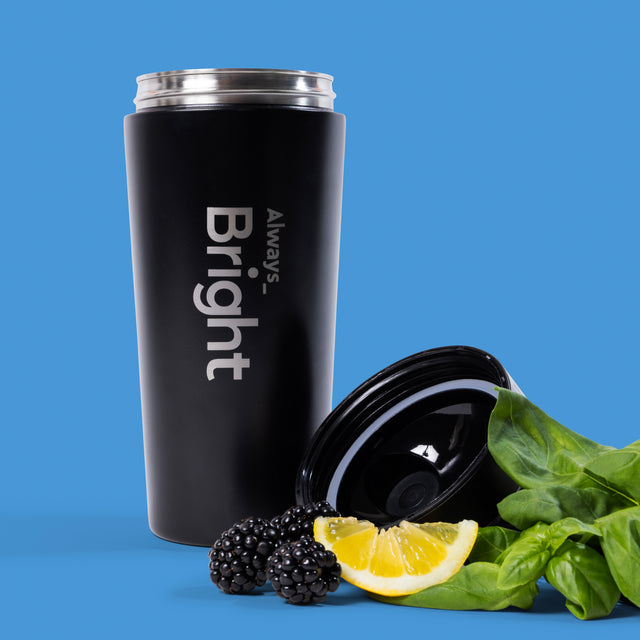 Bright Premium Shaker (Matzwart RVS) - Always Bright